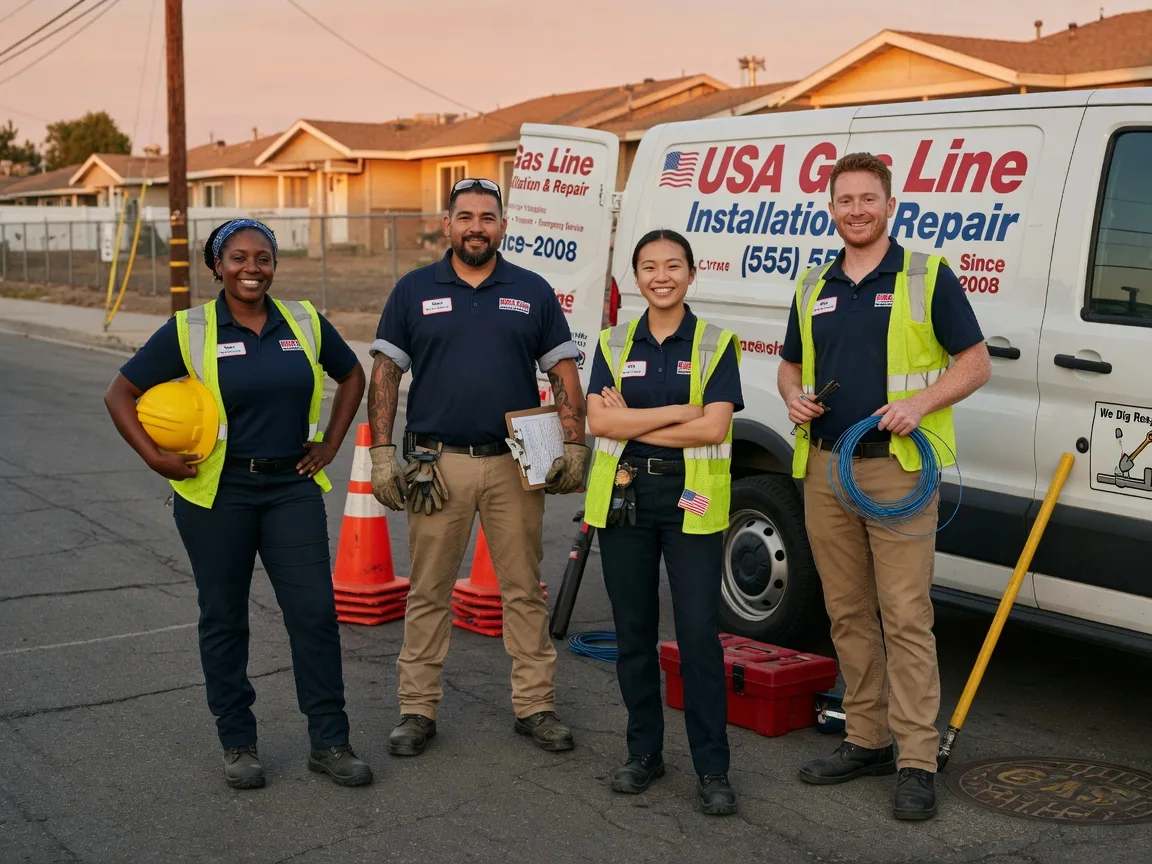 Gas Line Installation company in Auburn, IN